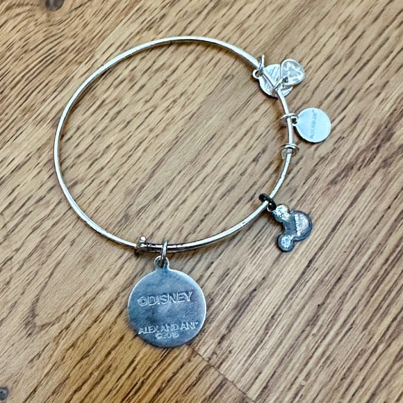 Alex and Ani Bundle of 4 Disney Silver Colored Bracelets - Picture 7 of 10